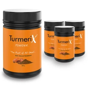 Paquete de 4 | TurmeriX® Polvo 360 g Bañera (ahorra $20,00) - Curcumina de cúrcuma totalmente natural - Imagen 1 de 7
