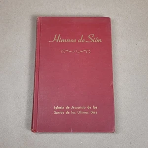 1942 Himnos De Sion Spanish Language Mormon LDS Hardcover Hymn Music Piano Book - Bild 1 von 12
