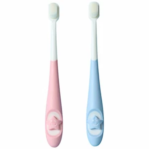 Cepillo de dientes para niños 2 piezas Cepillo de dientes para cuidado bucal Cepillo de dientes de plástico - Imagen 1 de 12