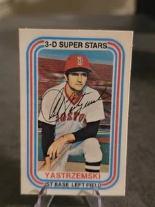 1976 Kellogg's 3-D Super Stars - Carl Yastrzemski #24 MLB HOF M/NM All-Star - Picture 1 of 2