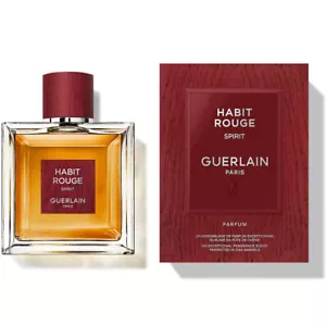 GÛERLAIN HABîT ROUGE SPIRIT PARFUM EDP 100 ML 3.4 OZ NEW SEALED - Picture 1 of 1