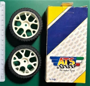 ATS ITALIAN TYRES 1335 - TOURING NON TELATE RADIALI ANTERIORI SCALA 1/10 - NUOVO - Imagen 1 de 1