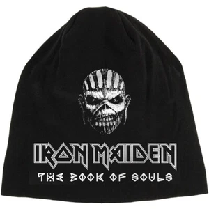 Iron Maiden The Book Of Souls Printed Beanie Black 100% Cotton (Brand New Merch) - Picture 1 of 4