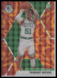 2019-20 Panini Mosaic Tremont Waters #214 Reactive Orange Rookie RC Celtics - Bild 1 von 2