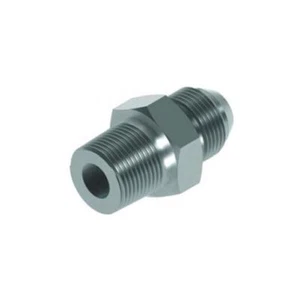 BSPT Male x JIS Male (BSP Threads) Hydraulic Adaptors - 1/4, 3/8, 1/2, 3/4, 1 - Picture 1 of 2