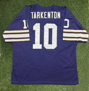 Minnesota Vikings Tarkenton Vtg Mitchell Ness Throwback NFL Football Jersey 2X - Picture 1 of 1