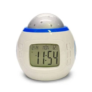 Quality Checkmate Starry Sky Projection and Musical Digital Alarm Clock 11cm - Picture 1 of 2