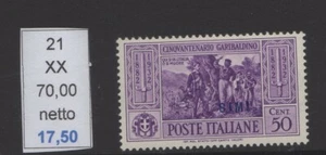Garibaldi c 50 nuovi gomma integra mnh Simi - Imagen 1 de 1