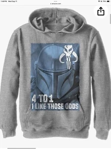 Star Wars Boys Good Odds Hoodie Boys Size M (bag 4) - Picture 1 of 1