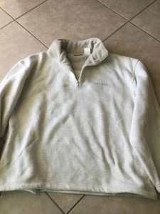 Vintage 90s Caesars Palace Zipped Sweatshirt Creamy Beige Size Med - Picture 1 of 7