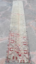 Narrow Kitchen Runner Rug, Oriental Runner Rug, Vintage Anatolian Runner, 