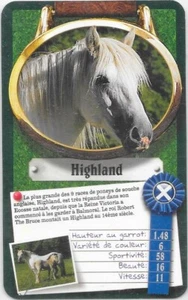 Carte Top Trumps - Chevaux ou Poneys - Highland - Picture 1 of 2