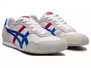 Onitsuka Tiger SERRANO BLANCO DIRECTOIRE AZUL 1183B400 100 Auténtico - Imagen 1 de 8