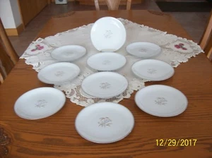 Noritake China 5942 Bamburg Pattern Vintage Salad Plates Set Of 10 - Picture 1 of 12