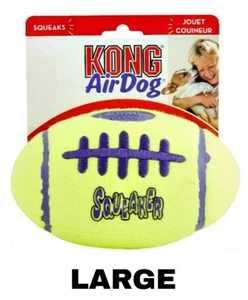 KONG AirDog Quietscher Fußball - großes lustiges Hundespielzeug, langlebige & nicht abrasive Textur - Bild 1 von 1