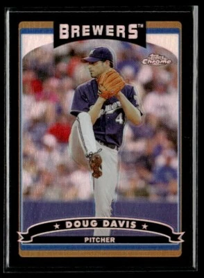 L3,558 -  2006 Topps Chrome Black Refractors #159 Doug Davis /549 - Image 1 of 2