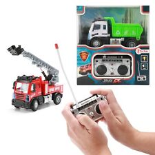 Feuerwehrauto oder Müllwagen Müllauto ferngesteuert Sound/Licht Kinderspielzeug