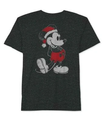 Camiseta Mickey Mouse Tema Navidad Estampado Gráfico Talla M Foto 1 de 4