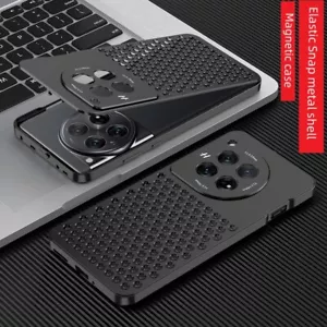 Metall Wärmeableitung elastische Schnalle stoßfeste Rückseite für Oneplus 12 - Bild 1 von 19