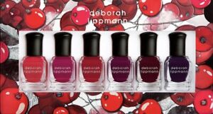 Brand New Deborah Lippmann Very Berry nail polish set of 6 Bottles, $39!