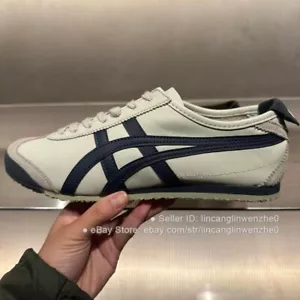 Zapatillas deportivas Onitsuka Tiger unisex MEXICO 66 atemporales negras/negras - Imagen 1 de 46