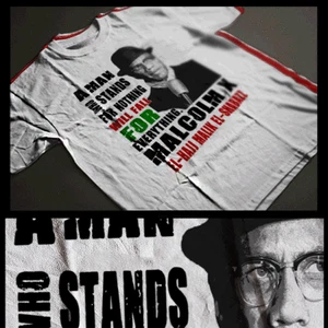 Black History Malcolm X T-Shirt, Marcus Garvey Angela Davis, Huey P Africa Pride - Bild 1 von 1