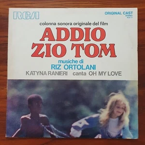 VINYL ADDIO ZIO TOM Riz Ortolani OST SOUNDTRACK RCA OLS8 Italy 1971 LP EX - Picture 1 of 6