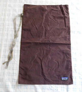 Patagonia Brown Tie Closure Bag Sack Pouch Camping Hiking Laundry Stash 13 x 21 - Picture 1 of 4