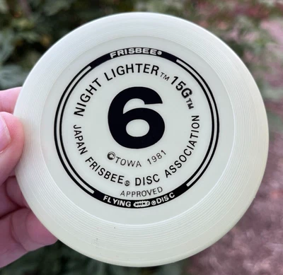 Night Lighter Midnight GLOW MINI Disc Golf Frisbee #680 (Free Innova Pin) Wham-O - Image 1 of 4