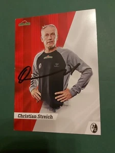 SC Freiburg , C. Streich , Autogrammkarte ,Fussball - Picture 1 of 2