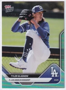 MLB Topps NOW 2025 camino al día inaugural Aqua #OD-279 Tyler Glasnow/199 Dodgers - Imagen 1 de 2