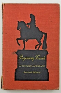 1948 BEGINNING FRENCH: A Cultural Approach ~ RE ~ by Hendrix & Meiden ~ Vintage - Picture 1 of 12