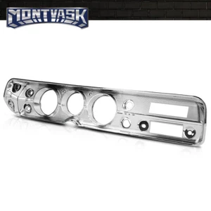 Dash Bezel Gauge Cluster Fit For 1965 Chevrolet Chevelle & El Camino with A/C - Picture 1 of 12