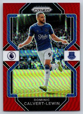 Dominic Calvert-Lewin 2022 Panini Chronicles Prizm Premier League Red /99 - Image 1 of 2