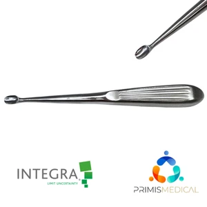 Integra Jarit 240-107 Ortopédico Talla 5 Quemaduras Rectas Copa Ovalada Cureta 7" NUEVO - Imagen 1 de 2