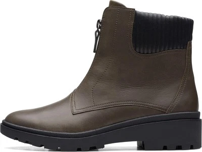 Bota Clarks para mujer Calla cremallera media pantorrilla  Foto 1 de 4