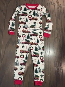 Juego de pijama de Navidad PJ Place 2T árbol de Navidad camión bastón de caramelo corona - Imagen 1 de 8