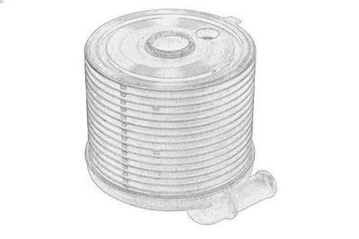 Oil Cooler, automatic transmission OE PEUGEOT 227557 - Image 1 of 4