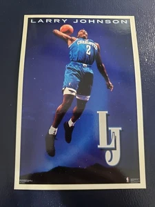 Larry Johnson Charlotte Hornets #10 LJ Costaco Brothers Postcard - Picture 1 of 2