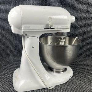 KitchenAid KSM90WW 300W Mezclador de pie ultra eléctrico con accesorios de cuenco Q12 - Imagen 1 de 6