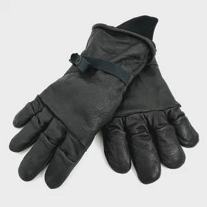 Guantes militares estadounidenses ICWWG L cuero negro clima frío húmedo emisión del ejército - Imagen 1 de 18