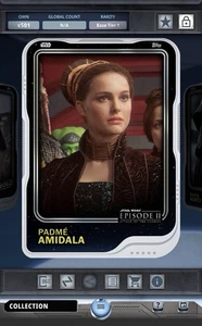 Star Wars Card Trader 2025 Padme Amidala White Hoard Base Tier 1 W2 x500 - Picture 1 of 2