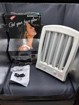 Lámpara de encimera KobbTan curtidora con caja para el hogar - usada FUNCIONA PROBADA VER FOTOS Foto 1 de 4