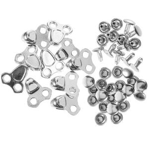 30 Pcs Hiking Shoelace Buckle Metal Buckles Boots Man Work Hooks - Picture 1 of 12