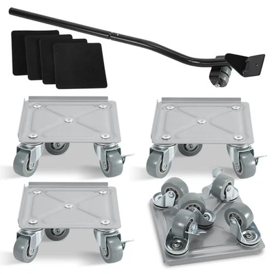 Möbelroller Transportroller 4/8X Möbelrollen Rollen Schwerlast 600kg Rollbrett - Bild 1 von 4