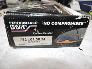 NEW PFC rear brake pads PFC 7821-01-30 (ZR18 calipers) Late Model Nascar arca - Picture 1 of 3