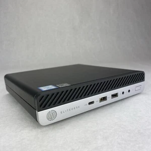 HP EliteDesk 800 G3 Mini Quad Core i5-7500T 2.7GHz 1X8GB RAM WiFi No AC HDD READ - Afbeelding 1 van 10