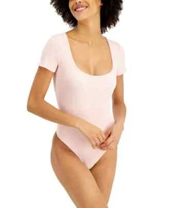 Nuevo con etiquetas Jenni Cuello Cuadrado Acanalado Body Rosa 3XL - Imagen 1 de 5