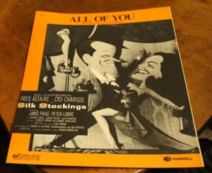 All of You ~ "Seidenstrümpfe" ~ Cole Porter ~ 1954 Chappell Noten - Bild 1 von 1