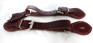 Bronc Cinch Stirnriemen Paar Rodeo Leder Billy Cook 1 Zoll Roller Western Neu - Bild 1 von 2